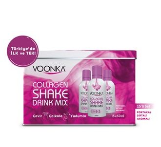 Voonka Collagen Beauty Shake Drink Mix 15x50 мл