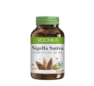 Voonka Nigella Sativa Масло семян черного тмина 1000 мг 62 капсулы