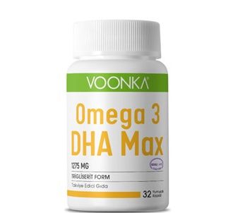 Voonka Omega 3 1275 мг DHA Max 32 капсулы