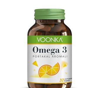 ВУНКА Омега 3 со вкусом апельсина 1000 мг 32 капсулы Рыбий жир
