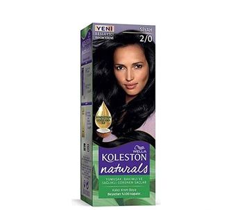 Wella Koleston Naturals Краска для волос 2/0 черная