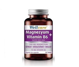 Wellcare Магний и витамин B6 30 таблеток