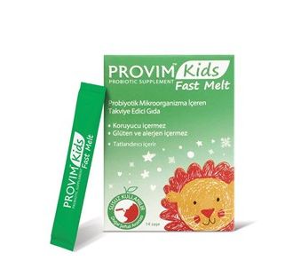 Wellcare Provim Kids Fast Melt Пробиотическое дополнительное питание 14 саше SKT 05/2022
