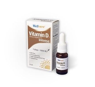Wellcare Vitamin D3 Intense 1000 IU Drops 12 ml