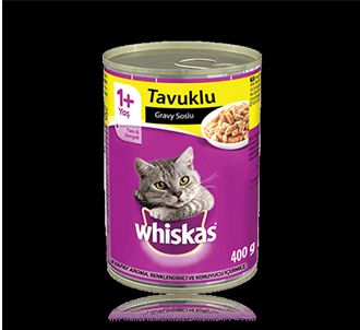 Whiskas Курица 400 г консервированный корм для взрослых кошек