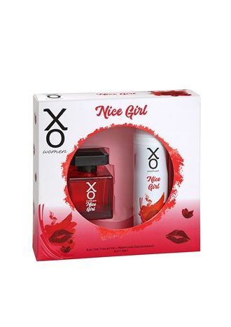 XO Women Nice Girl EDT 100 мл + део-спрей 125 мл Женский парфюмерный набор