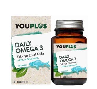 Youplus Daily Omega 3 30 капсул