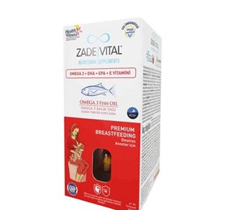 Zade Vital Omega 3 Дополнительное питание, содержащее рыбий жир 50 мягких капсул