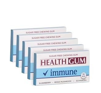 Жевательная резинка Healthgum Immune 5 x 14 штук