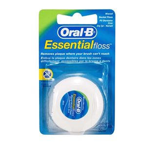 Зубная нить Oral-B Dental Floss Essential Floss 50 м