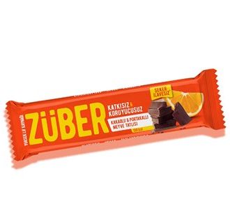 Züber Какао и апельсиновый фруктовый десерт 40гр